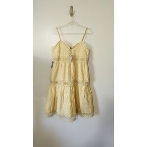 NWT Express Lace Cutout‎ Sundress Mini Fairycore Whimsy Beach Vacation Y2K
